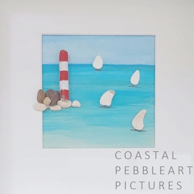 Pebble art Pictures by Loz Walters Coastal